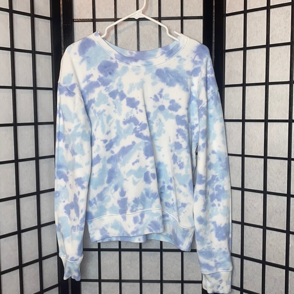 Time and Tru Tops - TIME AND TRU TIE DYE CREWNECK SWEATSHIRT TOP